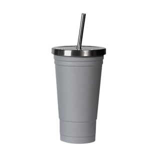 Vaso fabricado en acero inoxidable (500 ml.)